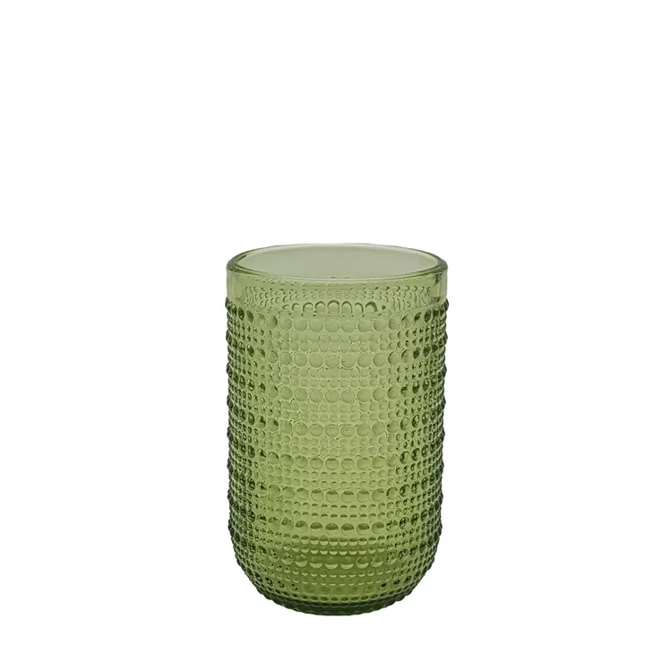 Vaso Pearl 400 ml verde (pack de 6)