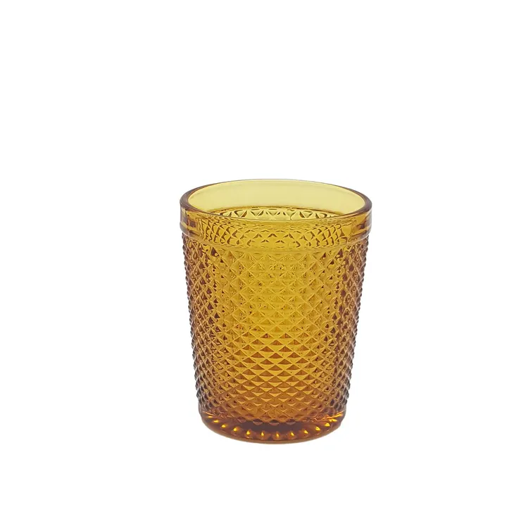 Vaso Bicos 310 ml ámbar (pack de 6)
