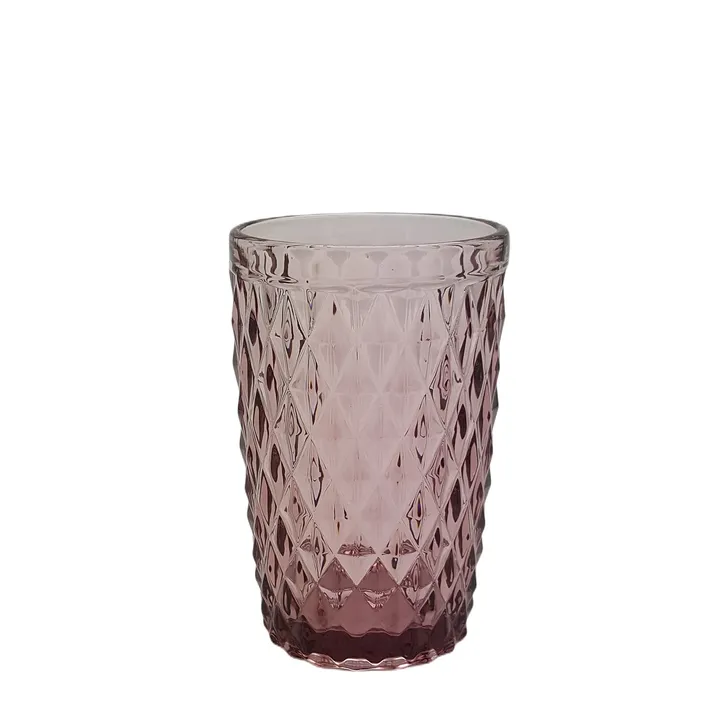 Vaso Diamond 350 ml morado (pack de 6)