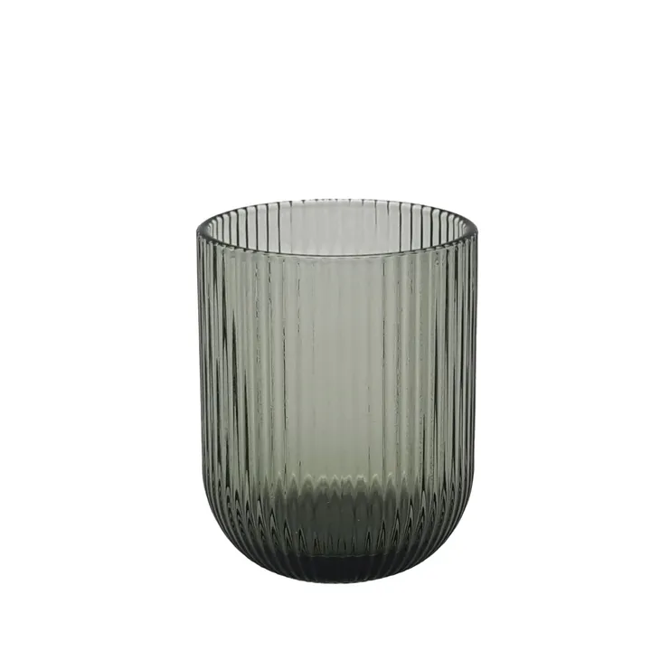Vaso Stripes 250 ml cemento (pack de 6)
