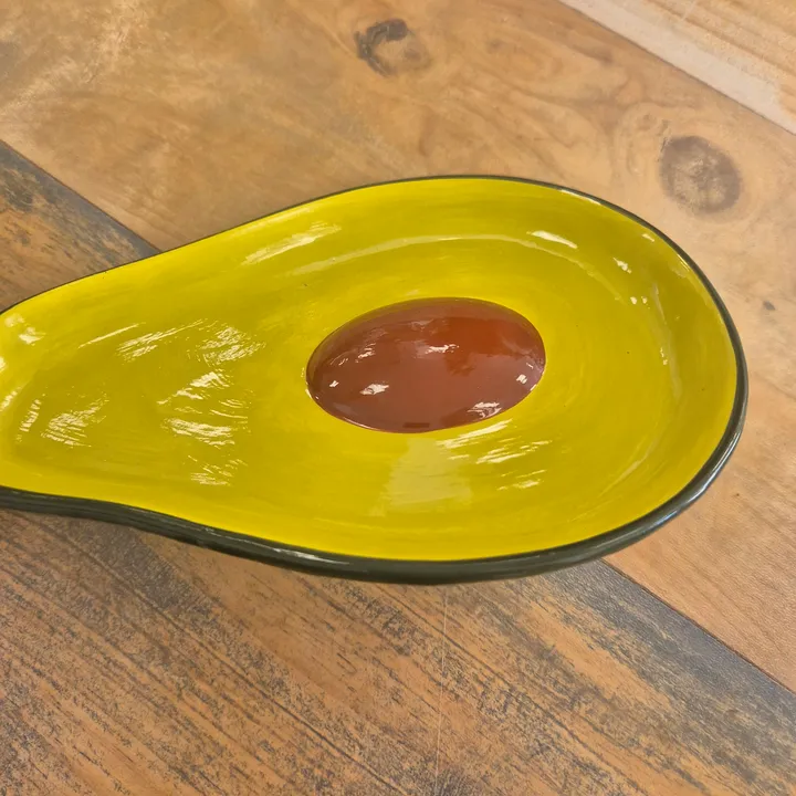 Plato aguacate decorativo, imagen 3