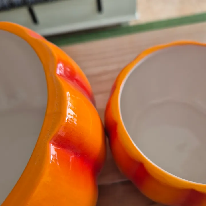 Conjunto 2 calabazas cerámica, imagen 8
