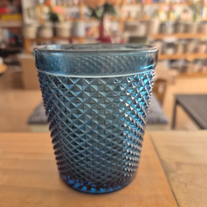 Vaso Bicos 310 ml azul (pack de 6), imagen 1