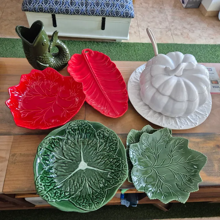 Conjunto Cerámica artesanal portuguesa