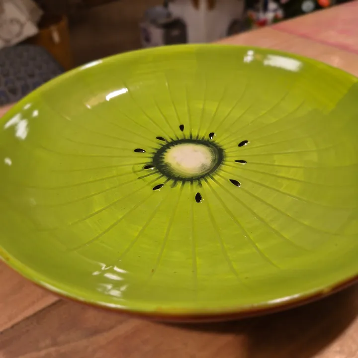 Plato decorativo kiwi, imagen 3