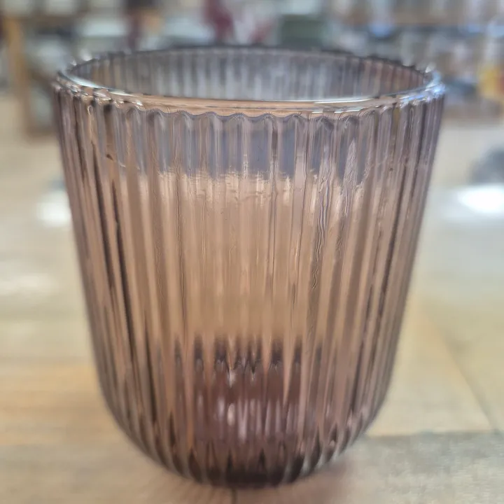 Vaso Stripes 250 ml morado (pack de 6), imagen 1