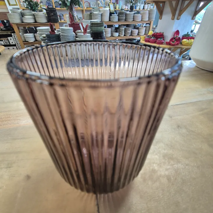 Vaso Stripes 250 ml morado (pack de 6), imagen 2