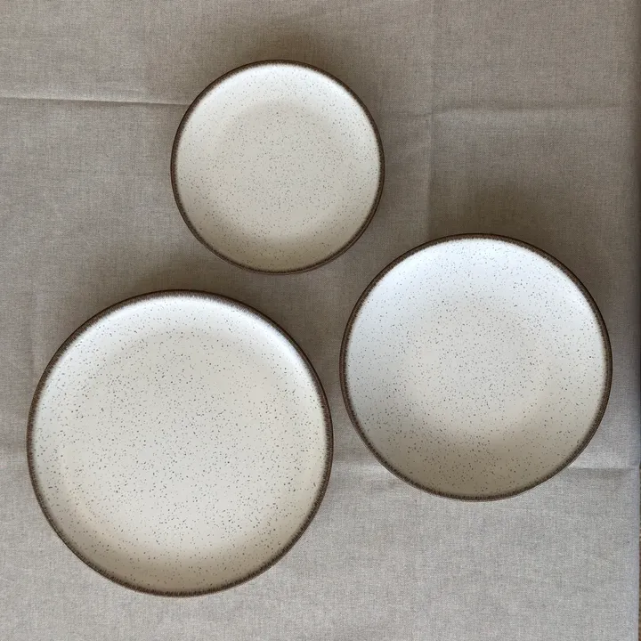 Vajilla de cerámica 18 piezas (pack de 6)