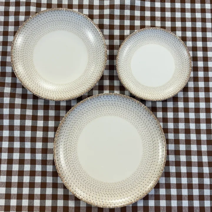 Vajilla de cerámica 18 piezas (pack de 6), imagen 1