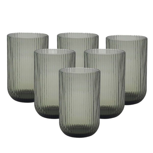VASO STRIPES 400ML CEMENTO - 10121 - Imagen 3