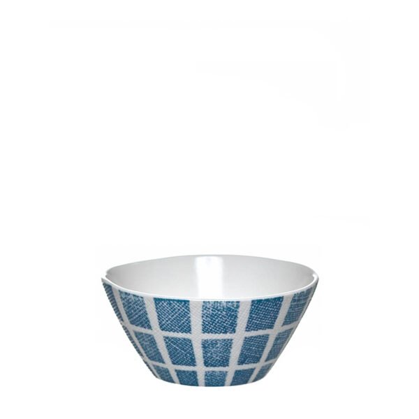 CUENCO AZUL Y BLANCO PORCELANA 12CM - 10150