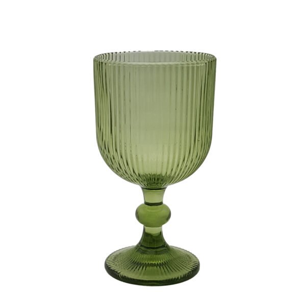 COPA STRIPES 330ML VERDE - 10095