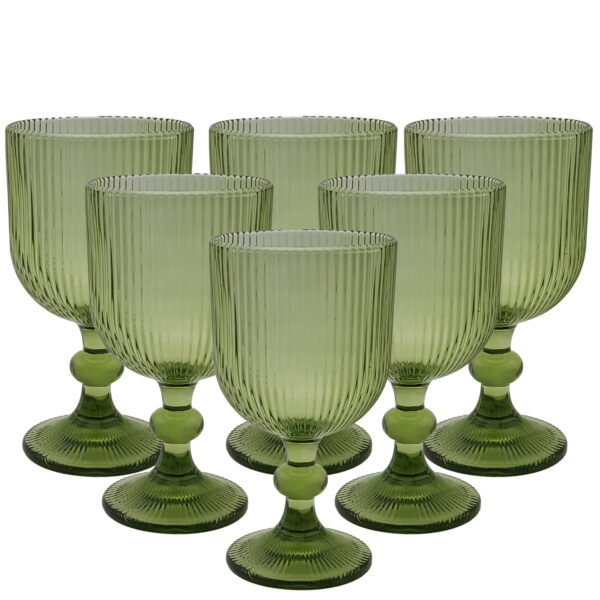 COPA STRIPES 330ML VERDE - 10095 - Imagen 2